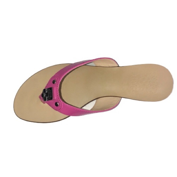 VINCE CAMUTO Flip Flops Shocking Pink Jo-Vacini - Picture 5 of 8